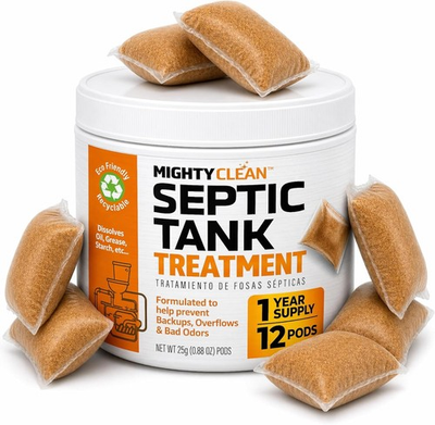 #ad Septic Tank Treatment 12 Pods 1 Year Supply RV Toilet Treatment $14.63