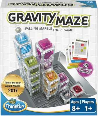 ThinkFun Gravity Maze Marble Run Logic Game STEM Toy for Boys Girls New Sealed