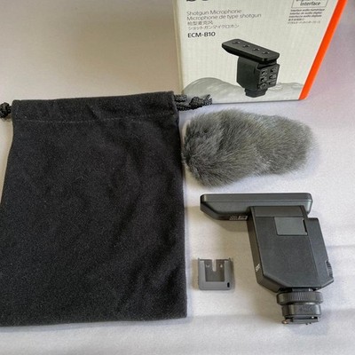 Sony ECM-B10 Multi Interface Shoe Mount Mini Shotgun Microphone #0011
