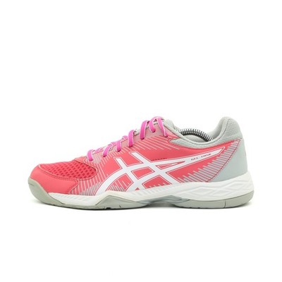 ASICS Damen GEL-Task B754Y Schnürschuh Pink Grau Atmungsaktiv Hallenschuhe EU 39