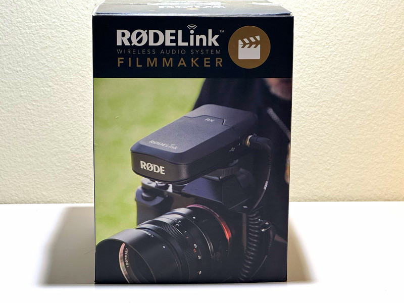 RØDE RØDELink Filmmaker Wireless Audio System TX-BELT RX-CAM 2.4GHz