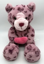 Animal Adventure Pink Leopard w/ Heart 16” Plush Toy 2023