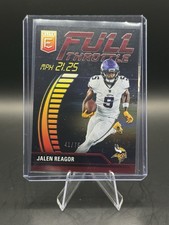 2023 Donruss Elite Jalen Reagor #FT-JR Full Throttle Red /75 Minnesota Vikings