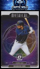 2021 Donruss Optic #M10 Brandon Lowe Mythical Tampa Bay Rays