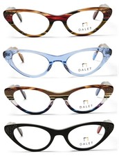 Montatura occhiali da vista donna gatto vintage montature stass cat eye colorati