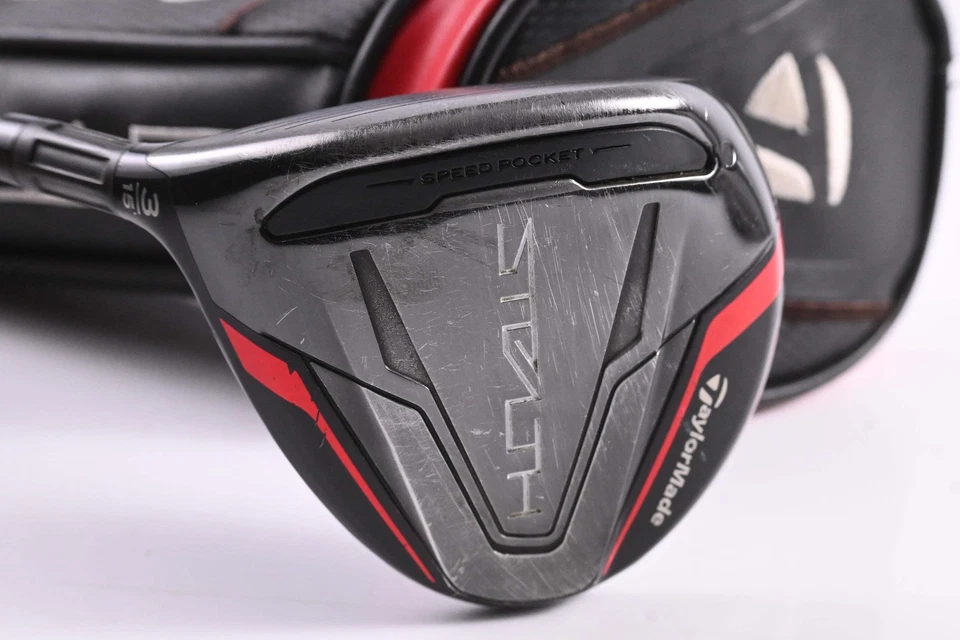 Left Hand Taylormade Stealth #3 Wood / 15 Degree / X-Flex Hzrdus Smoke RDX Black - Image 2 of 4