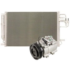 For Hyundai Tucson AC Compressor w/A/C Condenser & Drier -  60-86756R3 New