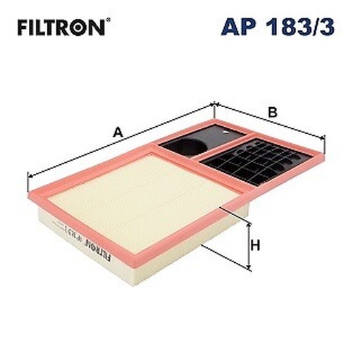 Filtron AP 183/3 Luftfilter FüR Seat, Skoda, VW-image
