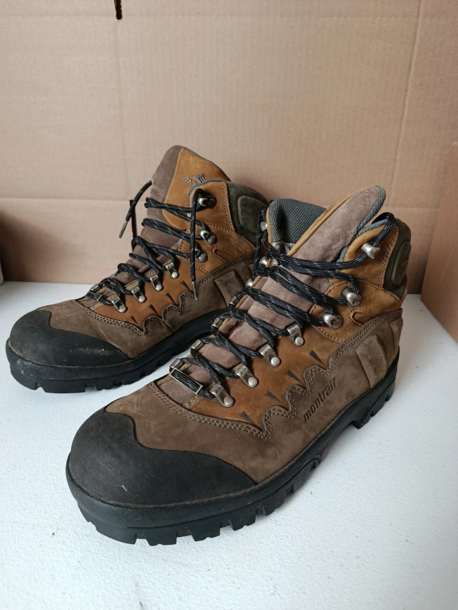 Montrail Gentorw 1791 Hiking Boots Leather Men 12 Gore Tex GTX Vibram Waterpoof MONTRAIL Hiking Boots Gray Gentorx Gore-Tex Vibram Sole Mid  main image 2