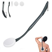 Lotion Applicator for Back, 20.5'' Replaceable Back Grey