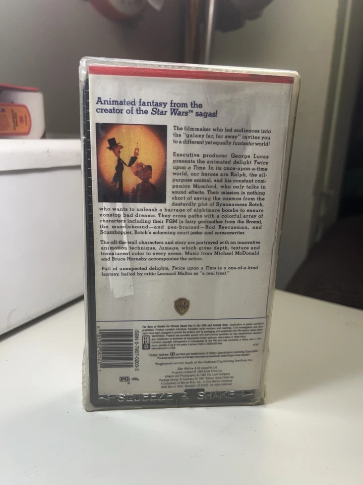 Twice Upon A Time VHS 1993 - George Lucas - Very Rare - Image 4 of 4