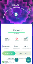 Shiny Unown L Pokemon Go