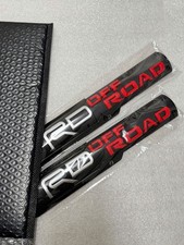 2pcs Trd Offroad 3d Side Fender Emblem Badge Nameplate For Tacoma Tundra 4runner