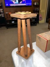 Vintage Hambright’s Original Nuti-Budi Nutcracker Wooden Mid-Century w/ Box USA