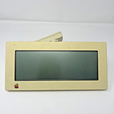 Vintage 1980's IIc APPLE Flat Panel Display Parts / Repair UNTESTED