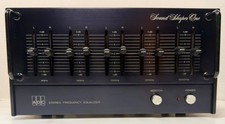Vintage ADC Sound Shaper One SS-1 Stereo Frequency Equalizer Japan Hi-Fi Wood