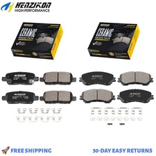 Ceramic Brake Pad Set Whardware For Nissan Rogue Rogue Sport Suvs