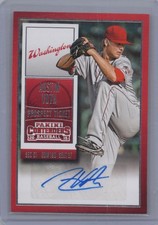 2015 Panini Contenders #11 Austin Voth Prospect Ticket Autographs