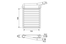VALEO Wärmetauscher Innenraumheizung 811626 Aluminium für TOYOTA AURIS RAV 4 3