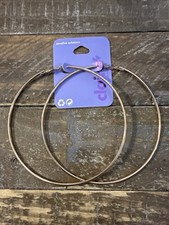 Claire  s Sensitive Solutions Hoop Earrings