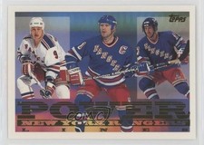 1995-96 Topps Power Lines Adam Graves Mark Messier Pat Verbeek #3PL HOF 0q5