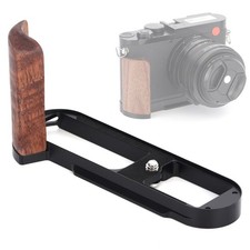 For Leica Q3 Wood Hand Grip L Bracket Holder Quick Release L Plate Holder