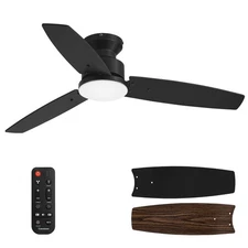Modern 42 Inch Ceiling Fans with Lights and Remote, Bedroom Living Room Offic...