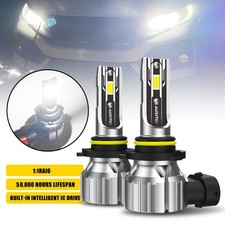 Auxito 9005 Hb3 Led Headlight Bulb Kit High Low Beam 6000k Super White 80000lm