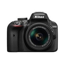 Nikon D3400 Digital SLR Camera AF-P DX NIKKOR 18-55mm f/3.5-5.6G with VR Lens