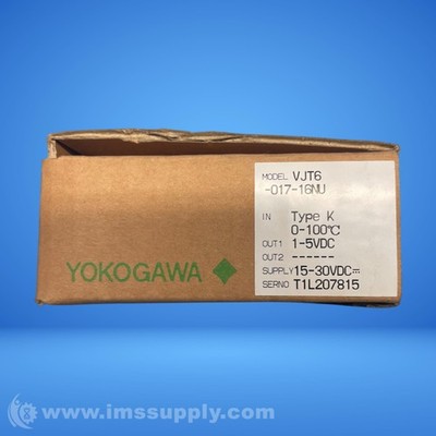 Yokogawa VJT6-017-16NU Thermocouple Converter FNOB