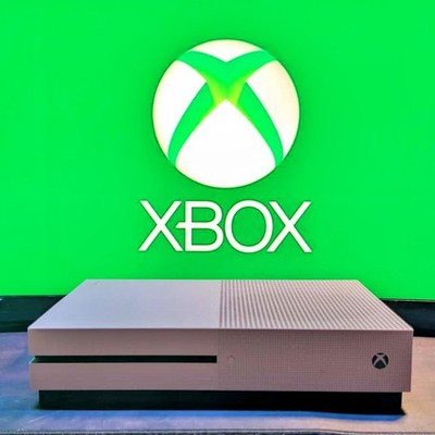 Microsoft Xbox One S 500GB Video Game Console - White -(With Power Cable)