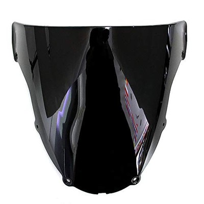 For Kawasaki ZX6R 2003 2004 ZX 6R 636 03 04 zx6r Black Windshield WindScreen