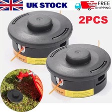 2Pcs Trimmer Head Auto cut 25-2 Bump Feed 2 Line Spool Mower For Stihl Strimmer