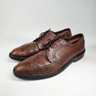 Vtg Allen Edmonds Macneil Shoes Mens 13 C 9157 Wingtip Blucher Wingtip Brogue