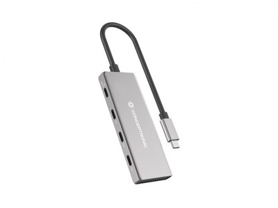 Conceptronic HUBBIES16G Schnittstellen-Hub USB 3.2 Gen 2 (3.1 Gen 2) Type-C 1000