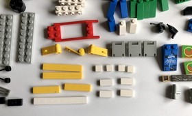 LEGO Star Wars: Watto's Junkyard set 7186, NO MINIFIGS/MANUAL AS-IS 44% complete