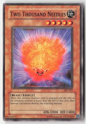 Yugioh - Two Thousand Needles AST-027 Unlimited - Ancient Sanctuary