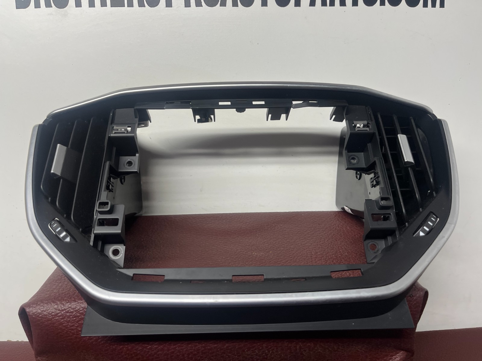 2015 Maserati Ghibli Q4 Front Dash Display Screen Trim Panel Black OEM 670019060