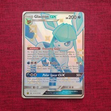 2019 Pokemon SM Hidden Fates Glaceon GX Shiny Vault #SV55/SV94 on eBay