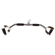 Wide Grip Lat Pull Down Bar, Press Down Bar, Cable Machine Attachment Multi G...