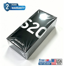 NEW SEALED Samsung Galaxy S20 Ultra 5G SM-G988U 128GB GSM CDMA Factory Unlocked