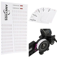 10X Archery Extended Range Replacement Sight Tape Hunting Target Practice Shoot