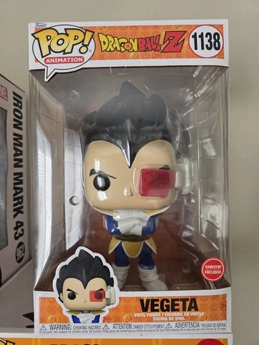Funko Pop! Vinyl Dragon Ball Z Vegeta #1138 GameStop Exclusive Figure