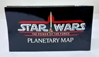 Star Wars Power of the Force Planetary Map Insert Planet Tatooine Kenner 1985