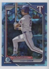 2024 Bowman Chrome Draft Sapphire Casey Cook #BDC-66 11s9