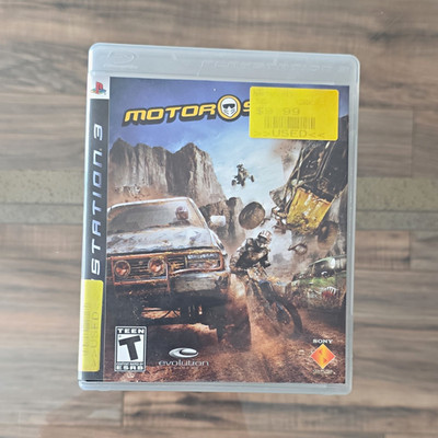 MotorStorm Sony PlayStation 3 PS3, T Teen, Racing Off-Road, Online 2006