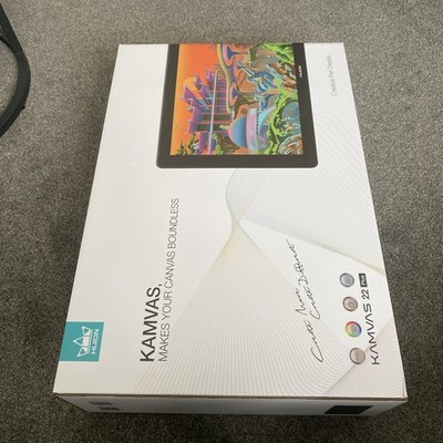 HUION KAMVAS 22 Plus Grafiktablett Display QD LCD Bildschirm 140% sRGB OVP
