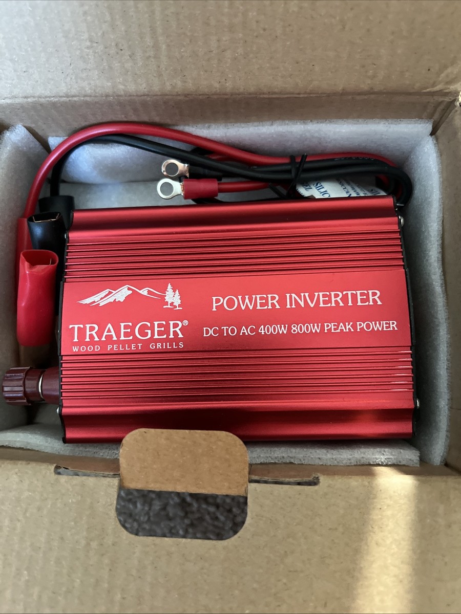Brand New Traeger Grills BAC287 BBQ Power Inverter DC to AC 400W 900W Peak  Power