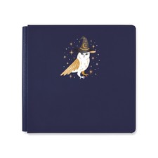 Cubierta de álbum Creative Memories 12x12 Spellbound Stories azul marino con bisagra flexible-sin páginas