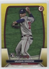 2023 Bowman Yellow 29/75 Vaughn Grissom #42 e4j